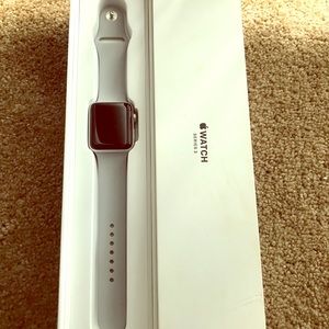 Apple Watch Series 3 48mm silicon grey band